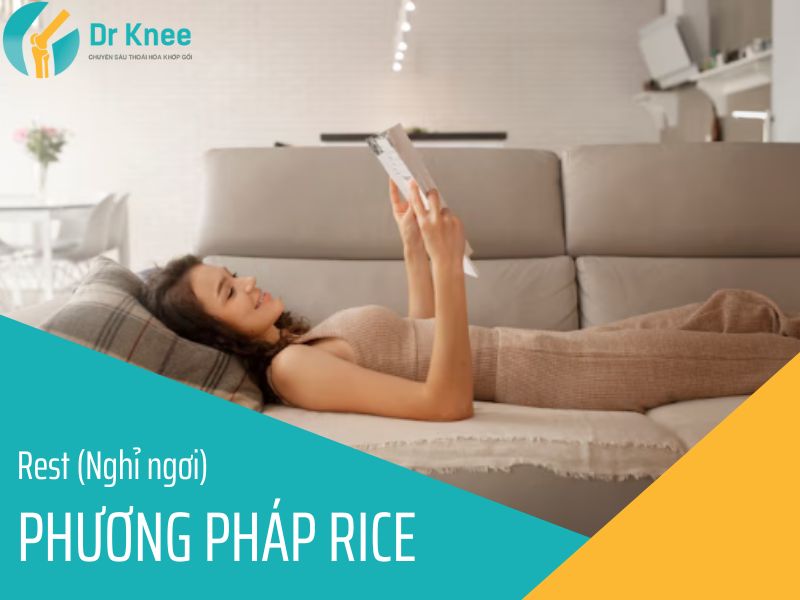 phương pháp Rice nghỉ ngơi